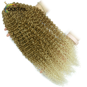 <strong>Jerry</strong> <strong>Curl</strong> Protein Fiber Crochet Braid No tangle and No Shedding Synthetic Braid - Product Image 1