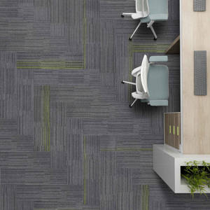 Alfombra Modular Moderna de Polipropileno Jacquard con Diseño de Rompecabezas, Ecológica, Antideslizante, de Alta Densidad y Resistente al Tráfico Intenso - Product Image 4