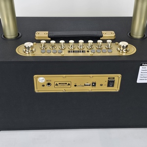 Altavoz Inalámbrico Portátil CH-216 de Gran Potencia (100-300W) para <span class=keywords><strong>Karaoke</strong></span>, con Micrófono Integrado, Luces LED RGB, de Plástico - Product Image 4