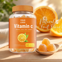 Bonbons Gommeux à la Vitamine C OEM ODM, Prix Usine, Saveur Fruitée Naturelle, Complément Immunitaire 5-en-1, Couleur et Forme Personnalisables en Gros