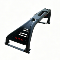 Pickup Roll Bar Universal 4x4 Heavy Duty Iron Cage with LED Brake Light for Hilux Ranger Navara Dmax Truck Bed