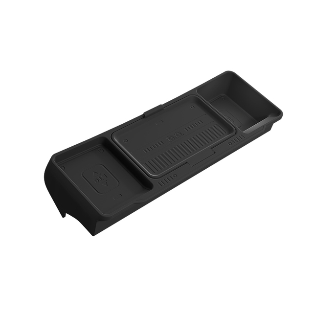 For Tesla Model 3 Y ETC Bracket Tray Behind Screen Storage Box Dashboard Organizer Tissue Holder Car Accessories