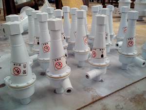 석유 산업 드릴링 유체 세정제 모래 및 진흙 제거제를 위한 알루미나 세라믹 하이드로사이클론 중력 분리기 사용자 정의 - Product Image 3