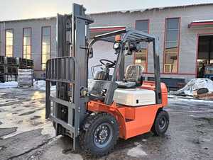 รถยกดีเซล CPC30K 3000kg 4.5M 5M 6M เสาสามทางด้านข้างจากผู้ผลิตในจีน - Product Image 2