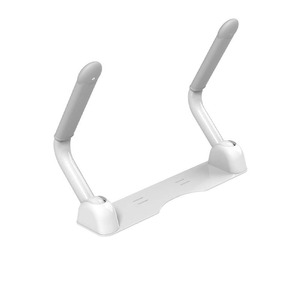 Barra de seguridad para inodoro Ly, 566x422x240mm, plástico, acero inoxidable, hierro, pintura horneada, para ancianos y discapacitados, soporte para baño - Product Image 1