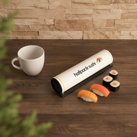 Tube à sushi jetable écologique et portable pour les déjeuners ou les contenants alimentaires