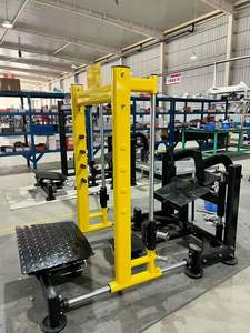 Machine professionnelle de musculation pour fessiers et ponts fessiers en acier, à charge par plaques, équipement de fitness sécurisé pour salle de sport - Product Image 2