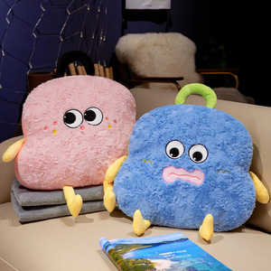 Manta de Aire Acondicionado Dos en Uno con Diseño de Oso, Novedad 2026, Tendencia, Portátil, Súper Suave, Rellena de Algodón PP - Product Image 4