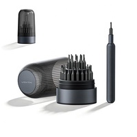 Jeu de tournevis magnétiques de précision 30-en-1 en acier CR-V, kit d'outils manuels pour la réparation de téléphones, ordinateurs portables, montres et lunettes