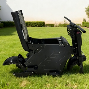 Kit de cadre de trottinette électrique Molo 5 en alliage d'aluminium, taille ouverte 160 mm, pour roues de 13 et 14 pouces, pour assemblage DIY - Product Image 1