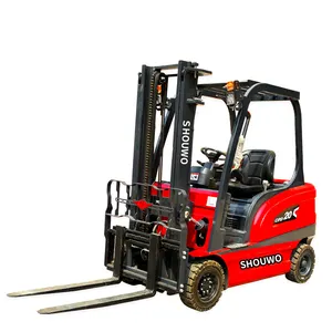 Electric Battery Forklift 1.5 Ton 2 Ton 2.5 Ton 3 Ton Capacity Fork Lift Truck Hydraulic Lift Height 3000-7000 Mm