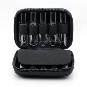 Estuche de transporte de aceite esencial de 15ml al por mayor logotipo personalizado botellas de aceite esencial EVA bolsa de viaje estuche organizador bolsa - Product Image 1