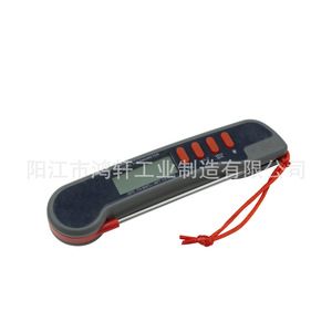 เทอร์โมมิเตอร์ดิจิตอล HX-T003 สีดำ ทำจากพลาสติก สำหรับวัดอุณหภูมิอาหาร เนื้อสัตว์ เตาอบ เตาปิ้งย่าง พร้อมฟังก์ชั่นบันทึกค่าสูงสุด ต่ำสุด และหน่วงเวลา สำหรับใช้ในครัวและปิ้งย่าง - Product Image 5