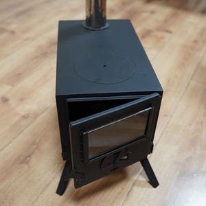 Estufa de Leñ<span class=keywords><strong>a</strong></span> para Acampar con Puerta de Vidrio y <span class=keywords><strong>Horno</strong></span>, Estufa Portátil para Acampar al Aire Libre, <span class=keywords><strong>Mini</strong></span> Estufa Portátil de Carbón y Leñ<span class=keywords><strong>a</strong></span> - Product Image 6