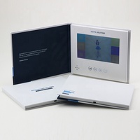 Offre Spéciale avec impression de logo articles promotionnels business écran lcd écran tft 7 pouces carte de vœux vidéo livret