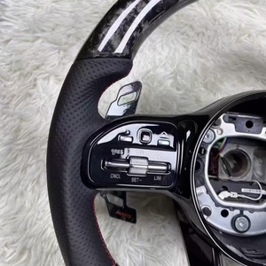 <span class=keywords><strong>Volante</strong></span> de Fibra de Carbono Forjado para <span class=keywords><strong>Mercedes</strong></span> Benz <span class=keywords><strong>AMG</strong></span> G63 W202 <span class=keywords><strong>W203</strong></span> W204 W205 W211 W212 W213 Clase C Clase E - Product Image 2