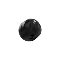 Mini caméra compacte avec carte SIM 4G LTE, petite taille ronde, alimentée par batterie, capteur CMOS pour la sécurité domestique