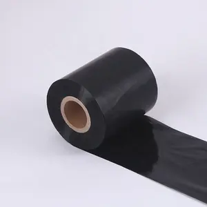 Pita Printer Transfer termal 4.33 "/110mm x 300m pita Resin lilin hitam tinta keluar untuk Printer Zebra Sato Datamax Tsc TEC