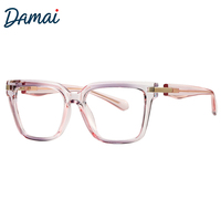 92612 Gafas de Sol Vintage para Mujer, Montura Grande, Protección Contra Luz Azul, Lentes con Degradado de Moda, Monturas Ópticas TR90 para Uso Diario