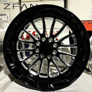 Ruedas Cóncavas Negras de Aleación de Aluminio Forjado ZFAN 24x12/26x10/28x14 8x170/8x180/8x6.5/6x5.5 para GMC / F250/F350 - Product Image 3