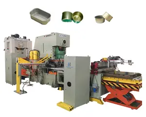 Automatic Can Making Machine Tin Can Production Line Machine For Packaged Food