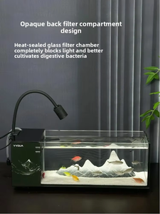 Аквариум JSD Ultra Clear Jinjing Glass 32L с интегрированным фильтром и бесшумным насосом, полный комплект аксессуаров - Product Image 4