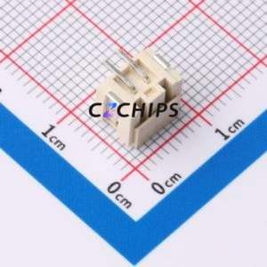 ZX-PH2.0-LT2P Wire-to-Board Pin Header SMD,P=2mm Connector 1x2P 2mm Vertical Mount PH - Product Image 2