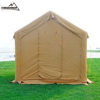 Tente de camping gonflable de luxe pour le désert, en tissu Oxford, structure à une chambre, design quatre saisons, pour l'Arabie Saoudite, les Émirats arabes unis et le Qatar