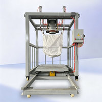 Machine de remplissage semi-automatique pour sacs de ciment et de sable en vrac avec PLC