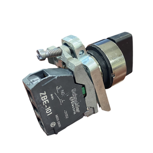 XB4BD51 Interrupteur sélecteur 3 positions 1NO 22mm 120V 6A à rappel par ressort, bouton à débrayage progressif, collier de fixation, Pulsadores - Product Image 4
