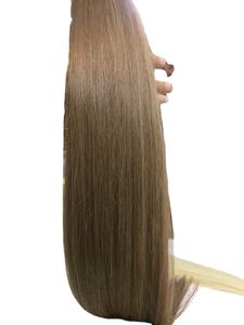 Extensions naturelles blondes remy, naturelles de qualité supérieure en bambou, cheveux humains vierges non traités, blonds lisses et doux, vente en gros - Product Image 5