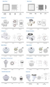 Accessoires de <span class=keywords><strong>piscine</strong></span> en gros, raccords de <span class=keywords><strong>sortie</strong></span> d'eau, buses de Jet de <span class=keywords><strong>piscine</strong></span>, filetage de 1.5 pouces, Jet de retour d'eau en plastique - Product Image 6