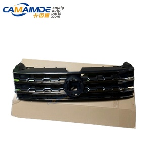 Griglia Paraurti Anteriore in Plastica Nera con Strisce Lucide per <span class=keywords><strong>Touran</strong></span> Modello 2017 Configurazione Base CMD 3CG853653 3CG853651E - Product Image 1