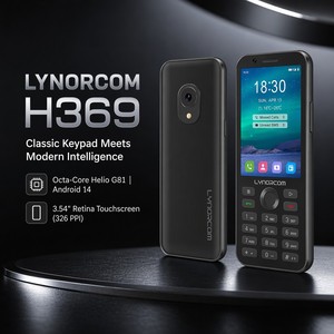 Telefono 4G LTE Kosher con Schermo Touch da <span class=keywords><strong>3</strong></span>,54 Pollici, Tastiera Ebraica, Dual SIM, Batteria a Lunga Durata, Sistema di Filtraggio Chiamate e Messaggi - Product Image 2