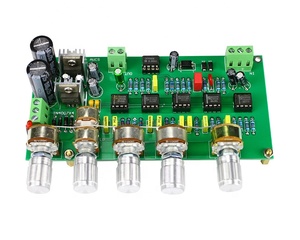 SeekEC carte de filtre préamplificateur de caisson de basses <span class=keywords><strong>TL072</strong></span> tonalité Low Pass AWCS équilibrage dynamique 5.1 sous-amplificateur sortie asymétrique - Product Image 1