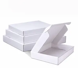 Оптовая продажа, простая белая коробка для отправки сервера, упаковка из гофрированного картона, почтовая коробка