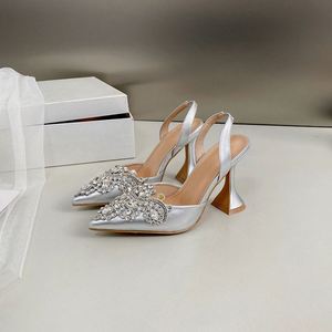 Sandalias de Verano de Diseño Italiano, Elegantes y Sensuales, Zapatos de Boda para Mujer con Tacón Fino y Plantilla de PU, Suela de Goma - Product Image 3