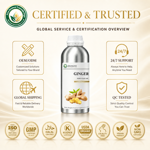 <span class=keywords><strong>น</strong></span>้ำมั<span class=keywords><strong>น</strong></span>หอมระเหยขิง (Zingiber Officinale) ผลิตภายใต้แบรนด์ของลูกค้า (OEM) บรรจุภัณฑ์ฉลากสั่งทำ ผลิตจำ<span class=keywords><strong>น</strong></span>วนมาก ขายส่ง - Product Image 5