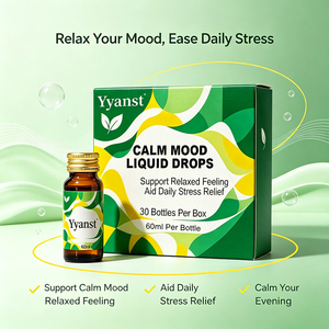 Liquide Oral Premium Calm Mood 60ml, 30 Bouteilles – Compléments Santé pour Soulagement du Stress et Bien-être Adulte – Fourniture en Gros OEM - Product Image 4