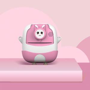 Cámara Instantánea para Niños, Diseño Adorable, Gran Angular de 180° y Pantalla de 2.0 Pulgadas, Video 1080p, Impresión, Azul y Rosa - Product Image 5