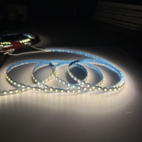 Promo Panas DC12V 120 LED SMD2835 Kualitas Tinggi 6.5MM 12W/M Zigzag Fleksibel Bentuk Z LED Strip