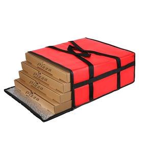 Large Capacity Nylon Tote Cooler Waterproof Thermal <b>Lunch</b> Food Bags Insulated <b>Warmer</b> for Beach Pizza Delivery Made Polyester - Product Image 2