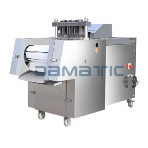 Industrial Slicer Fresh Meat Saw Dicer Cube Cutting Dicing Machine Home Meat Slicer For Chicken Nuggets Frozen Making Machine