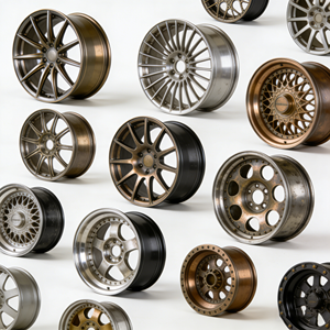 Glint OEM ODM 14 15 <span class=keywords><strong>16</strong></span> 17 inch Aftermarket Aluminium Velgen voor Personenauto's - Product Image 1