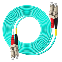 Cordon de brassage fibre optique LSZH multimode duplex 10 Gigabit OM3/OM4 OEM&ODM avec connecteurs LC/SC/FC/ST pour centres de données et réseaux FTTH