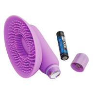 Aphrodisia Klitoris-Saugvibrator - Wasserdichter Silikon-Vibrator mit 7 Geschwindigkeiten, Starker Saugkraft, Batteriebetriebener Intim-Massager für