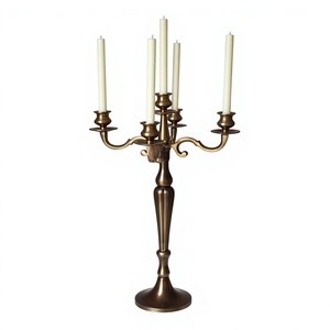 Table Accessories Luxury <b>Candelabra</b> Premium Quality Candle Holder Decoration For Home Modern Interior Decor Ideas Tabletop - Product Image 1
