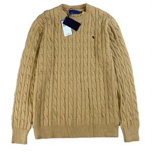 Tasarım Giyim Balıkçı Yaka Erkek Kazak Örme Süveter Erkekler İçin İşlemeli <span class=keywords><strong>Pl</strong></span> Logolu Çift Örme Kazak Evet Erkek Kazakları - Product Image 6