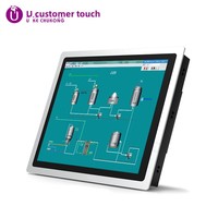 PC industriel tactile 104/101/133 pouces pour équipement de marquage laser CNC, résistant à la poussière et aux taches, compatible VESA, RK3399/J1900