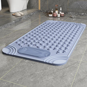 Massage Experience Anti Slip Bath Tub Mat Plastic Bathroom Floor Mat <strong>Cushioned</strong> and Comfortable Bath <strong>Shower</strong> Mat - Product Image 1